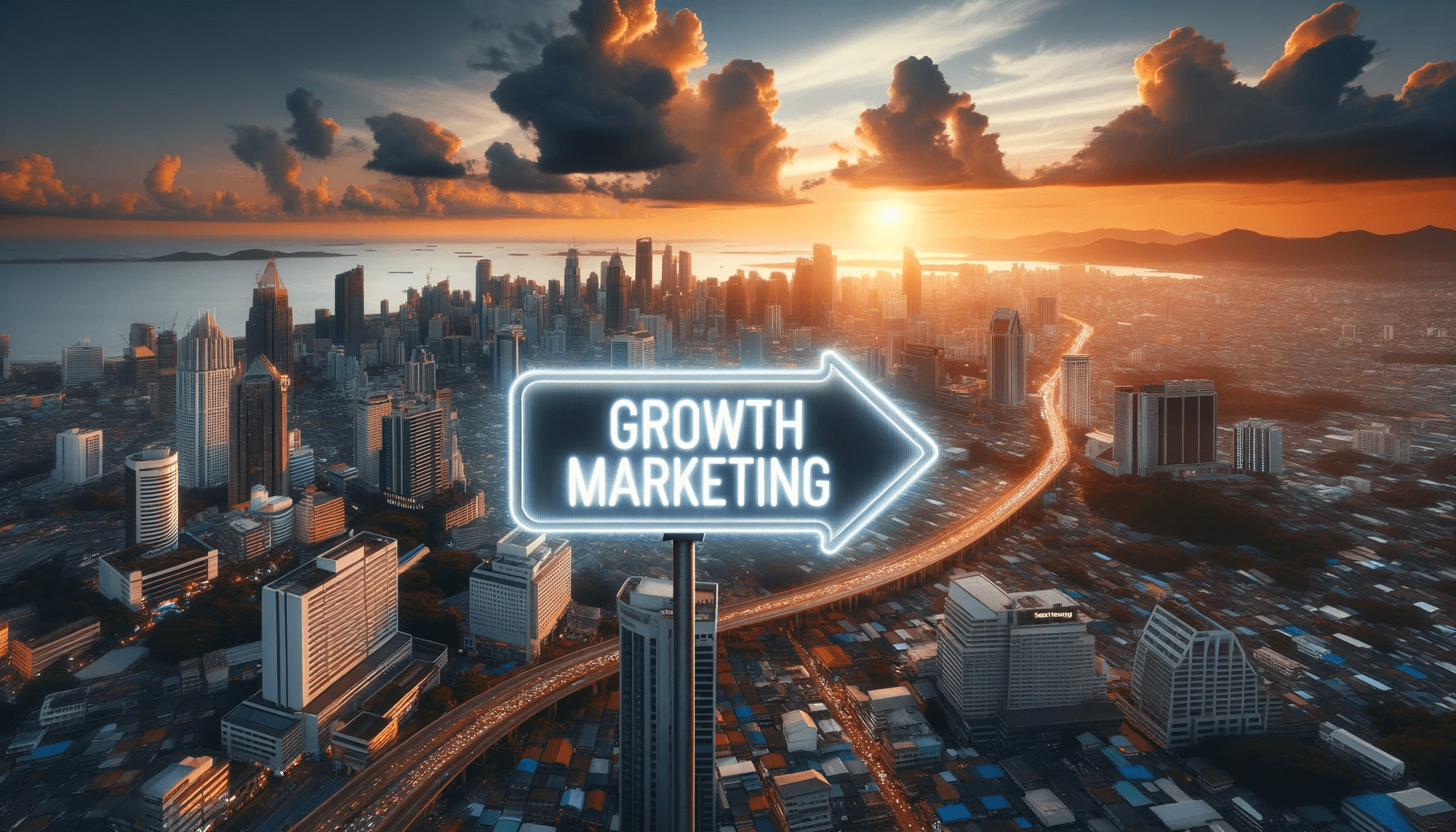 imagen de growth marketing desarrolado por IA